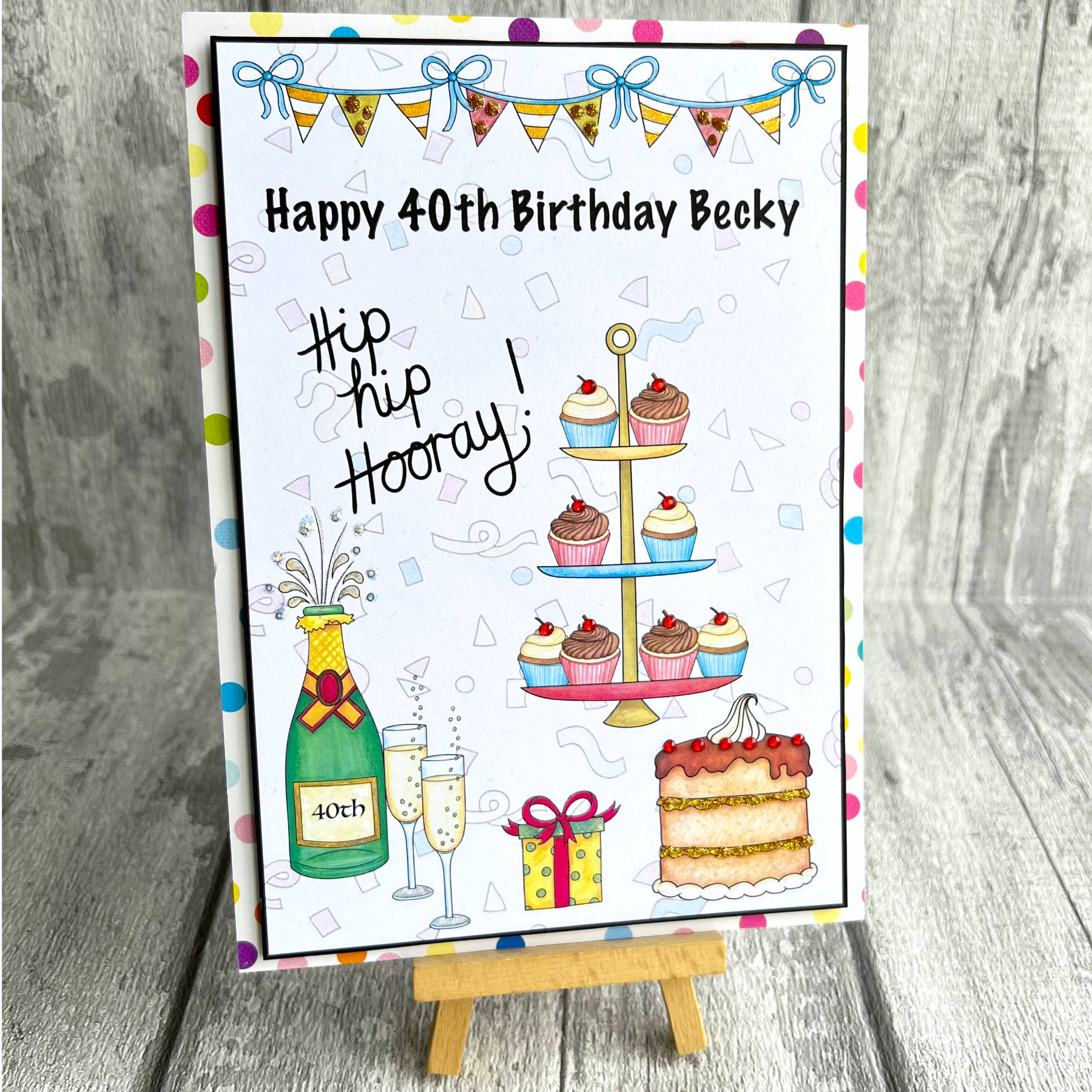 Becky's 40th Birthday by Made By Mandy Becky's 40th Birthday